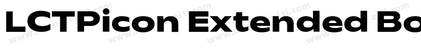 LCTPicon Extended Boid字体转换
